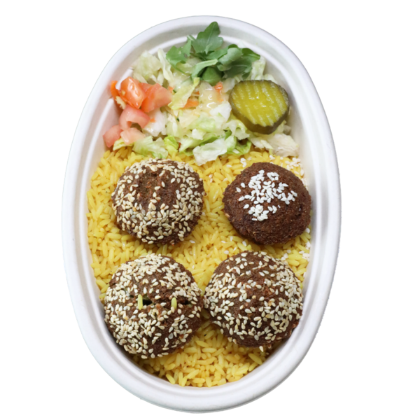 Stuffed Falafel Platter